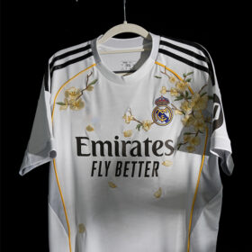 Real Madrid Custom Made with Embroidery Football Shirt