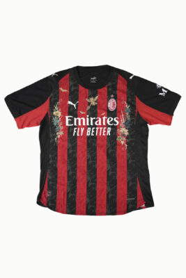 Custom Made with Embroidery Football Shirt AC Milan 2025-2025 Home Jersey
