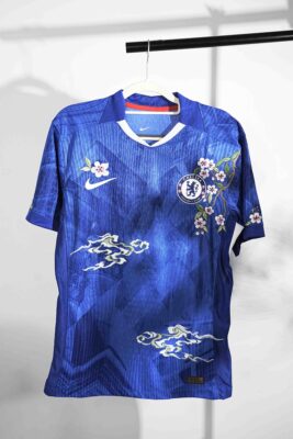 Custom Made with Embroidery Football Shirt Chelsea 2025-2026 Home Jersey