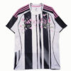 Custom Made with Embroidery Football Shirt Juventus 2025-2026 Home Shirt
